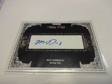 2008 Tristar Signacuts Matt Dominguez Autograph Card
