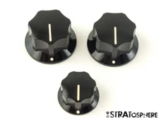 3 Fender Vintera 60s Jazz J Bass GUITAR KNOBS, Control Volume Tone.
