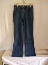 Bobby Brooks Blue Jeans Girls Sz 6.. Ankle 17", W29x L30.. Rise9".., Hip34"...