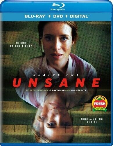 UNSANE BlU-RAY DVD DIGITAL COMBO PACK 2018 CLAIRE FOY