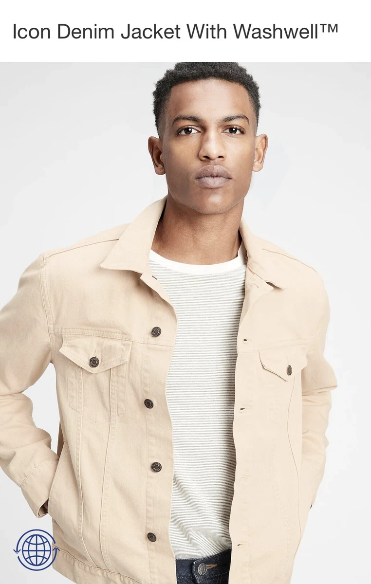Gap icon denim jacket men deals