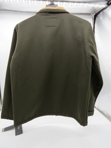 Free Country Men's Jacket Large Dark Olive Green Soft Shell Craftsman - Picture 11 of 17