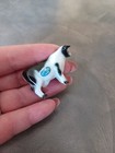 Vintage Bug House miniature steer cow black & white — photo 5