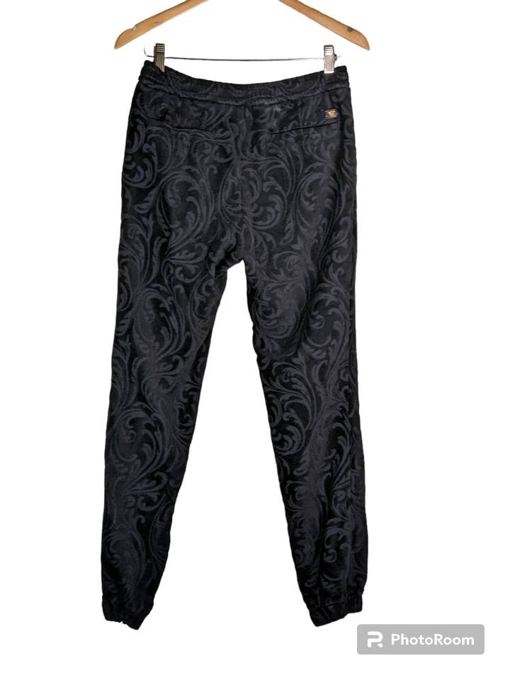 Joggers barrocos de terciopelo Gianni Versace Medusa de colección, S, muy raros, usados en excelente estado Foto 2 de 4