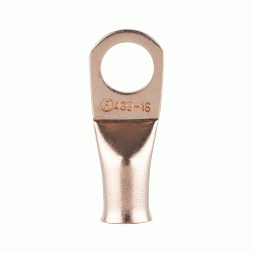 Metra Copper Uninsulated Ring Terminal 4 Gauge 3/8 inch CUR438 - Bild 1 von 3