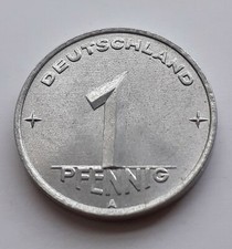 DDR, 1 Pfennig 1952 A, J. 1505, ERHALTUNG !   14/18