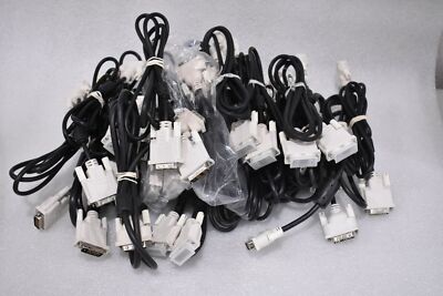 LOT OF 26 DVI-D (SINGLE LINK) CABLES MALE TO MALE 4.5 FEET