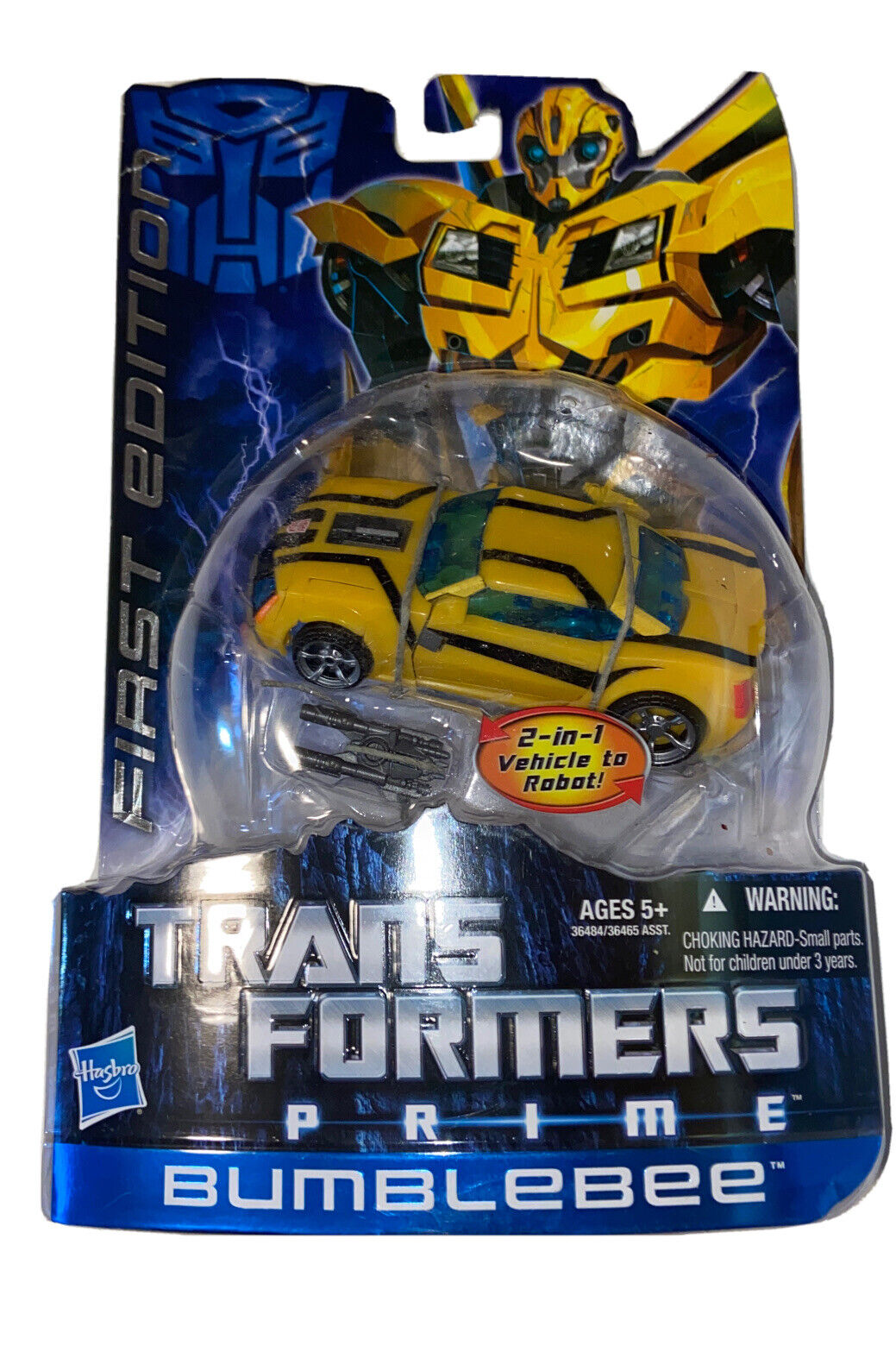 Transformers Prime First Edition Deluxe Bumblebee Deluxe Action Figure  Hasbro - ToyWiz