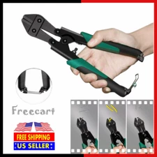 Self-Adjusting Cable Stripper Cutting Pliers Hand Tool 8" Wire Cutters Crimper