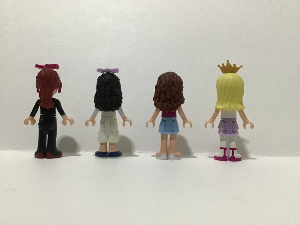 Lego Friends 41001, 41002, 41003, 41004 Minifiguras Stephanie, Emma, Olivia, Mia - Imagem 3 de 3