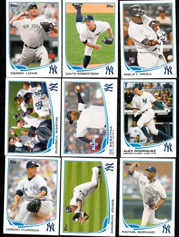 2013 TOPPS 系列 1 & 2 - 纽约洋基队 + 金色,三叶草,+++ 查看说明 — 第 2/4 张图片