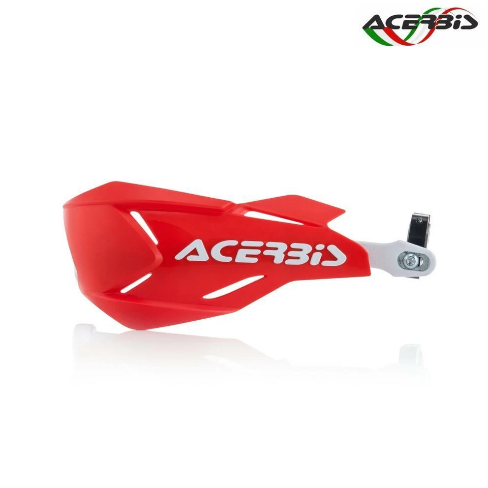 COPPIA PARAMANI ACERBIS X-FACTORY ROSSO GAS GAS 125 CONTACT GT12 1993-2017 Foto 4 de 4