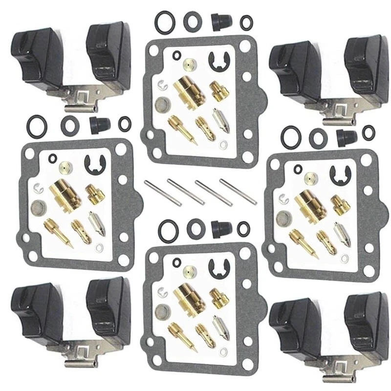 For Suzuki GS750 1980-1983 GS750E GS750L Carburetor Repair Kit Rebuild SET Float - Image 3 of 3