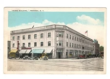 Postcard Russo Building Fredonia New York