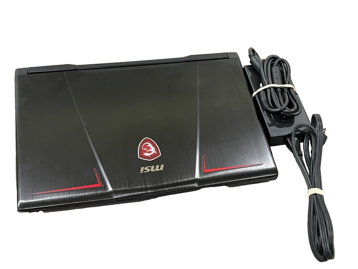 MSI GL63VR Intel i7-7700HQ Quad-Core 2.8GHz 32GB DDR4 512 SSD GTX