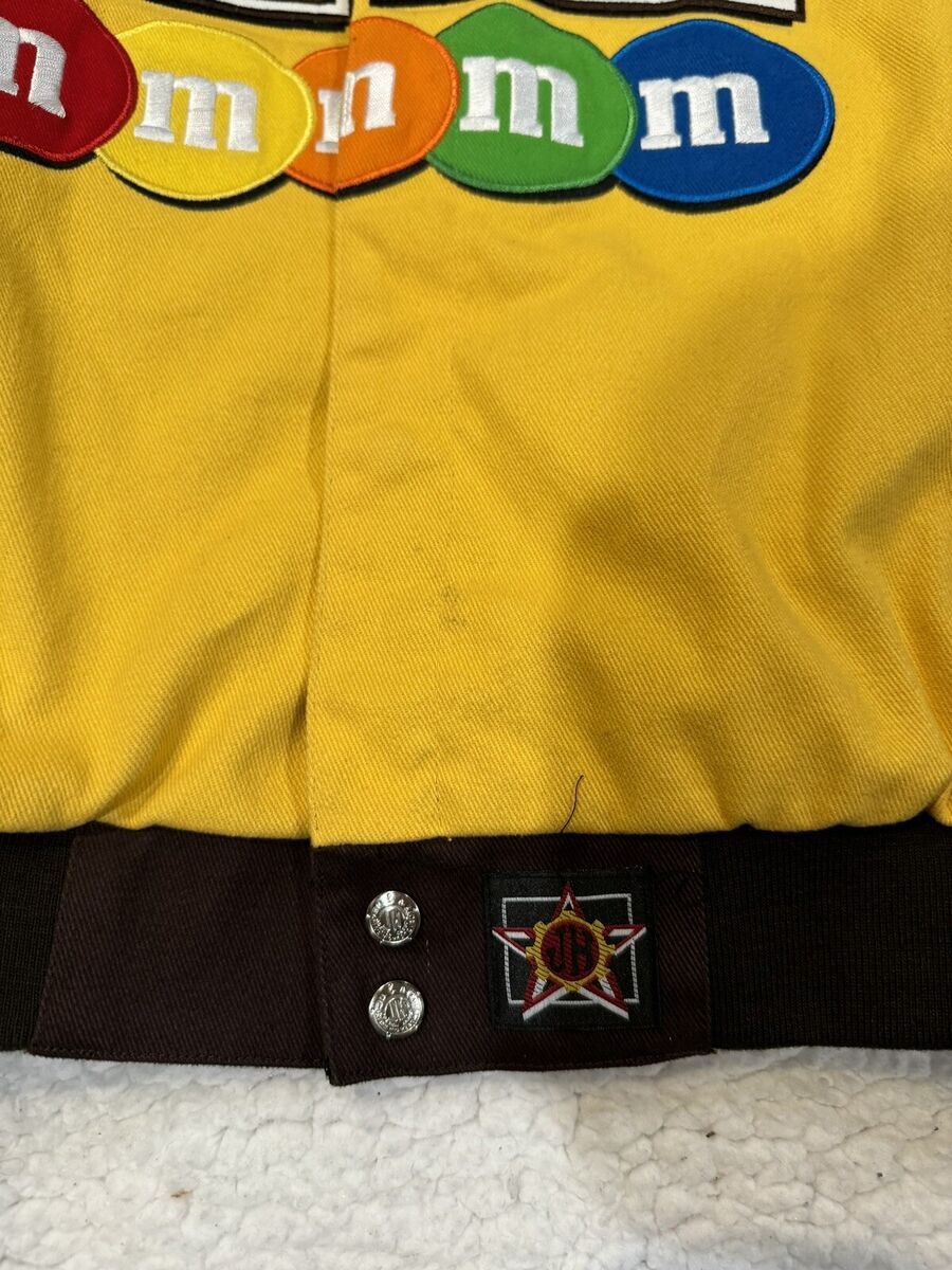 JH Design Mens Yellow Brown M&M's Kyle Busch Racing-NASCAR JH Design Mens Yellow Brown M&M's Kyle Busch Racing-NASCAR