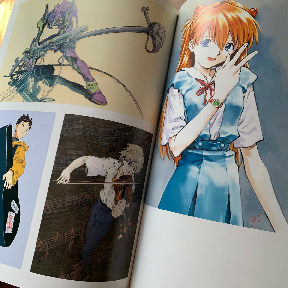 EVANGELION アートブック Evangelion Illustration Book Art work DIE STERNE Ver.2.0 Rei