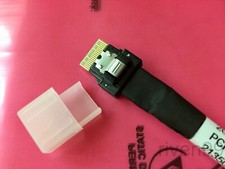 MOLEX SlimSAS SFF-8654 4i PCIe 4.0 Straight Cable, PCI Express 85ohm, 0.3m 1ft 