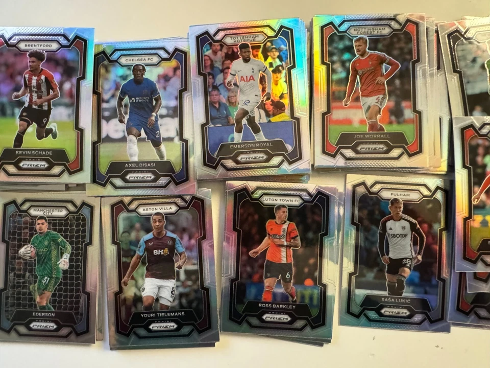 2023-24 Prizm EPL Premier League Pick Your SILVER PRIZM - Buy More & Save - Image 2 of 2