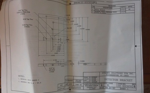 NEW Differential Expansion Detector Sensor DS USA DS100042001 Dynamic Solutions - Foto 11 di 12