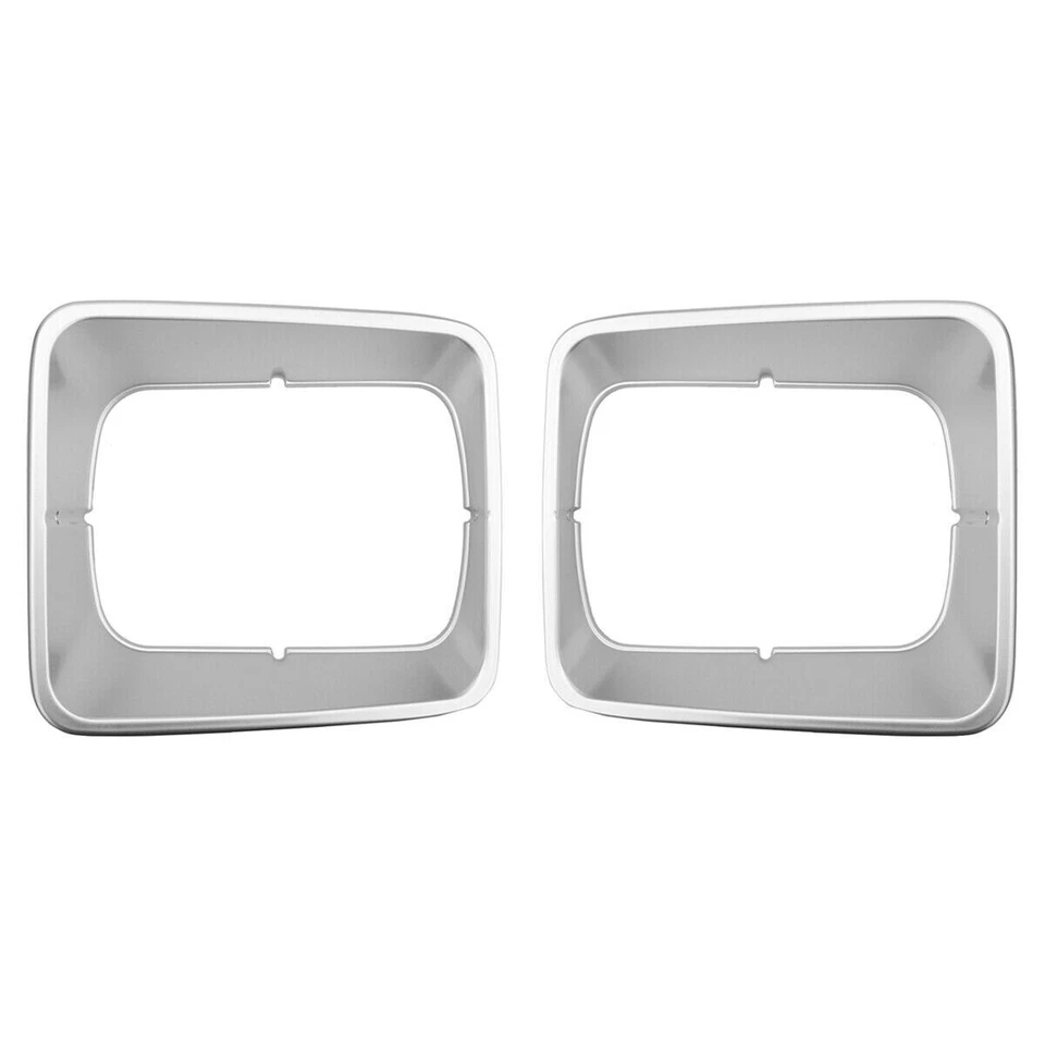 Par de biseles de faros para Freightliner FL50 FL60 FL70 FL80 FL106 LH+RH 1995-2005 Foto 2 de 4