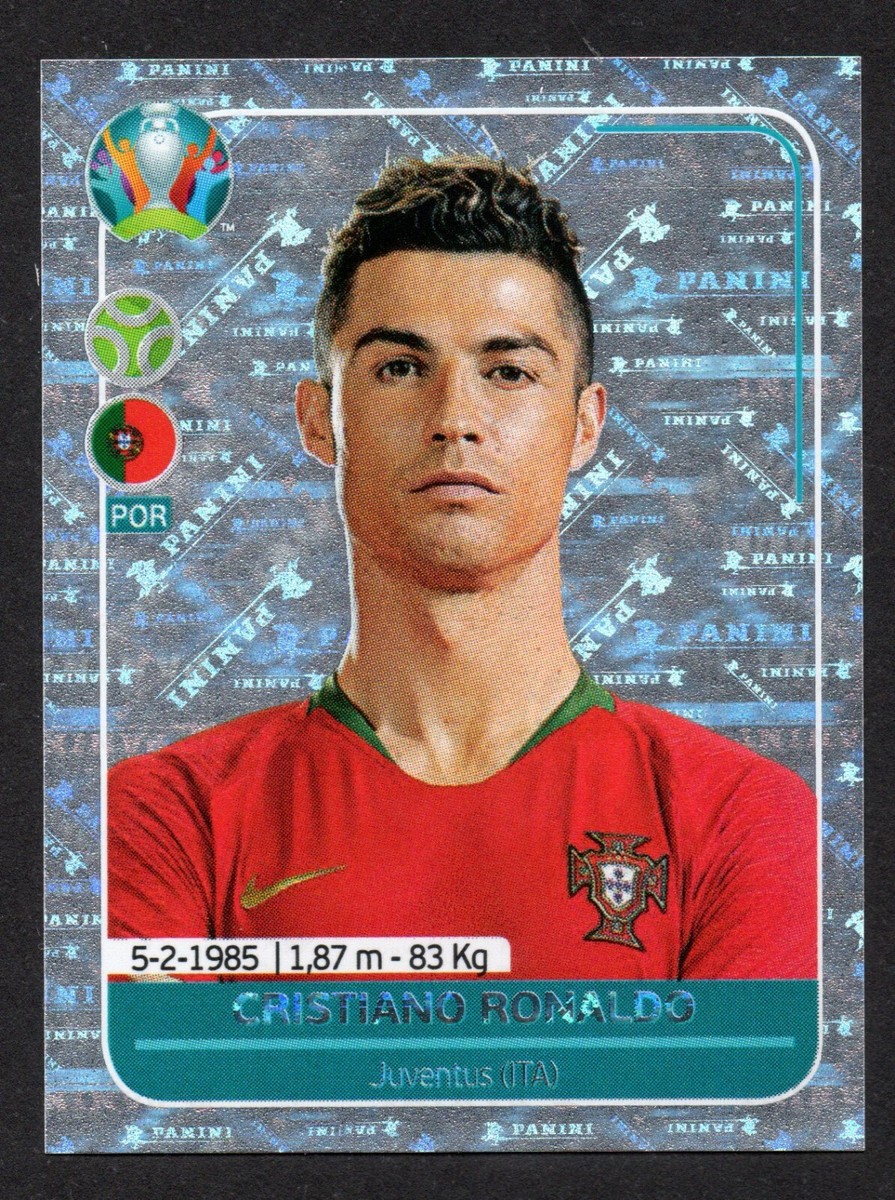CRISTIANO RONALDO POR6 PORTUGAL #6 UEFA EURO 2020 STICKER