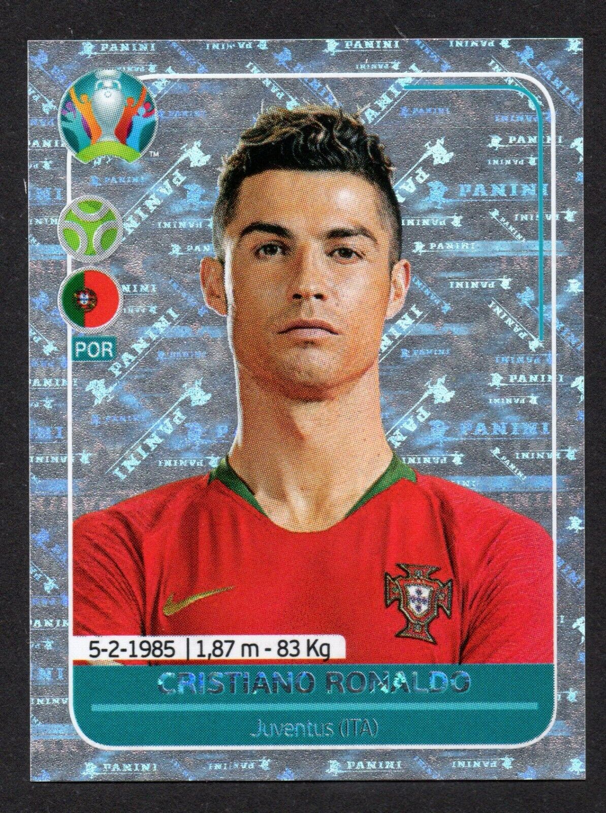 Cristiano Ronaldo sticker Panini futebol 2019 2020 (19-20) #356