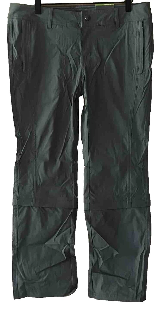 Pantalon Convertible REI Co-op Femme Taille 10 Olive – Jambes Zippées Randonnée