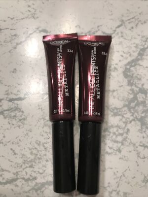 L'Oreal Paris Infallible Paints Metallics 334 Smoldering Eclipse Liquid Lipstick