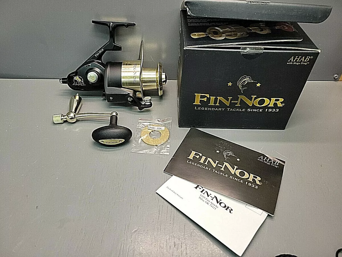 Fin-Nor ABS20 Ahab Spinning Reel # 20 NEW OLD STOCK! No. 20 (US Seller)