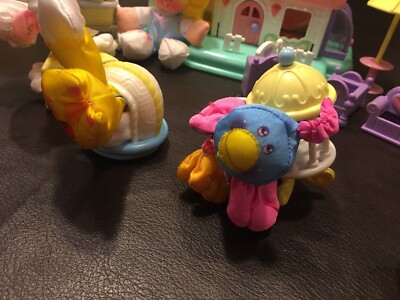 Smooshees Vintage Fisher Price Toys, Dolls, House, Stable, Car