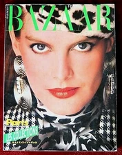 Harper's Bazaar Paris Collections ~ July 1983 ~ Renee Russo Demarchelier Christo