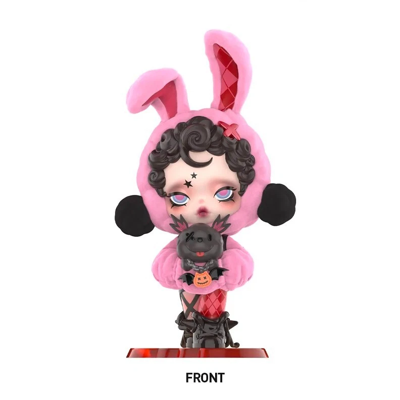 POP MART SKULLPANDA Bunny or Doggy Halloween 2024 figure New exclusive pink gift - Image 3 of 3