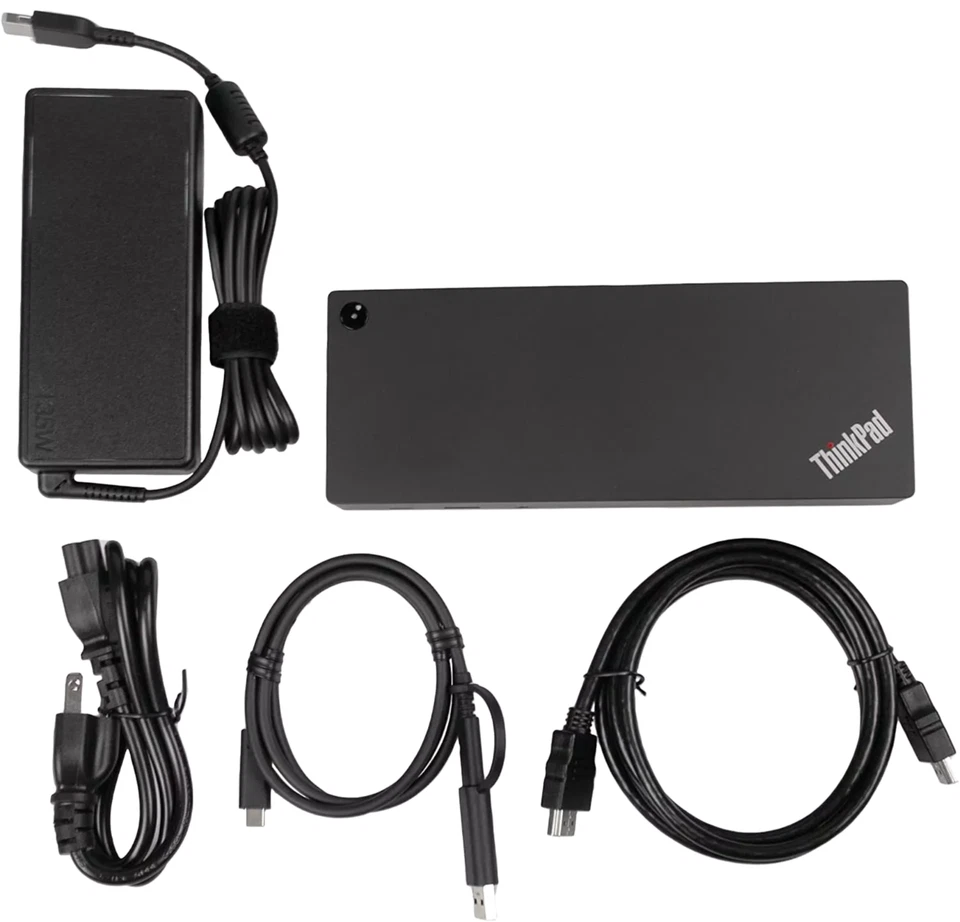 Lenovo 40AF0135US ThinkPad Hybrid USB-C a USB-A Estación de Acoplamiento Foto 2 de 2