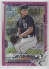 2021 Bowman Chrome Prospects Mega Box Pink Mojo Refractor /199 Matt Manning 8d2