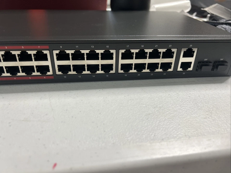 TP-LINK  24 -not Working (PARTS ONLY) See Photos  PoE+ Switch ( Y22) - Image 3 of 4