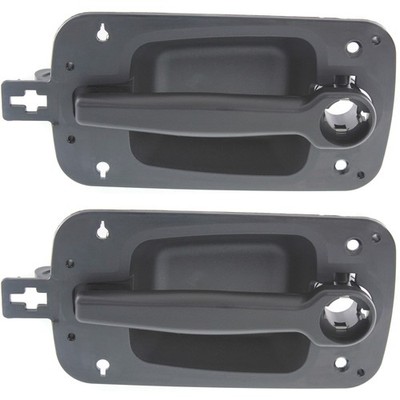 Front Exterior Door Handle Set For 08-12 International 4400 8500 TranStar CXT