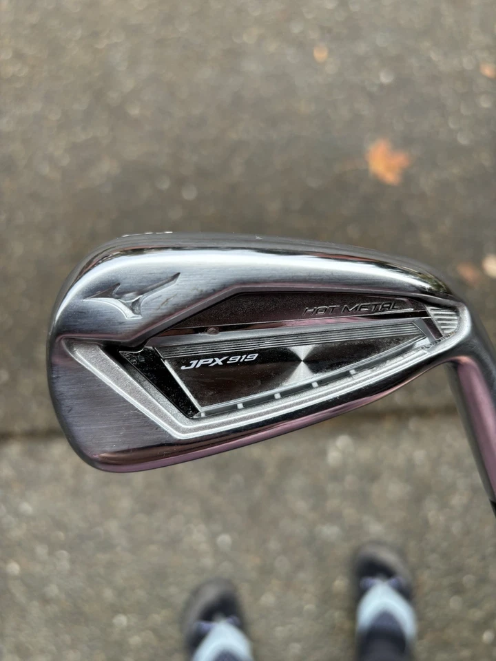 Rifle Mizuno JPX 919 Hot Metal Single 6 Iron Steel Project X 5.5 Reg Flex destro - Imagem 2 de 4