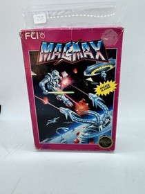 Magmax (Nintendo NES) Complete CIB Rare!
