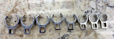 8 Pc. Snap-on 38 Dr. 12 Pt Flank Drive Deep Flare Nut Crow Foot Wrench Set