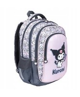 Schulrucksack Mit Vier FäChern, FüR MäDchen, Kuromi Pink, 22 L, St. Majewski