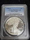 1990-S Proof American Silver Eagle $1  PCGS PR70 DCAM