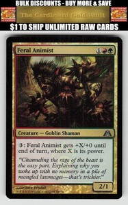 Feral Animist (70/156) - Dragon's Maze - Uncommon