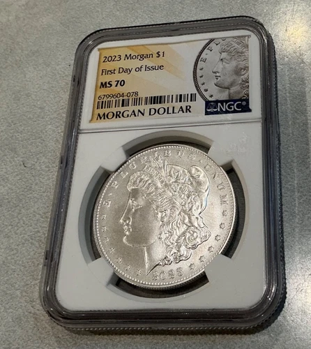 2023 Morgan Silver Dollar NGC MS70 First Day of Issue $1