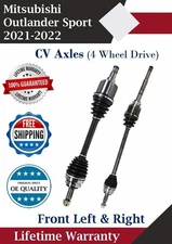 OE Front CV Axles For 2021-2022 Mitsubishi Outlander Sport 4WD Lifetime Warranty