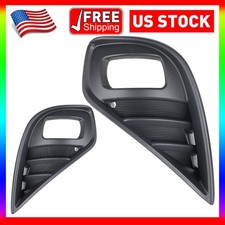 2PCS Fog Lamp Hole Bezel for 2020-2024 Toyota Highlander Driver+Passenger Side