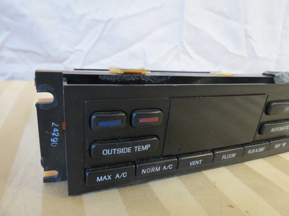 95 1995 Lincoln Town Car AC Climate Control P1F5VH-19C933-AF P15VF-18C612-AF - Image 3 of 4