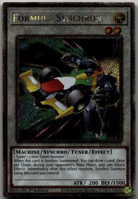 Formula Synchron (Platinum Secret Rare) Platinum Secret Rare Quarter Century Sta