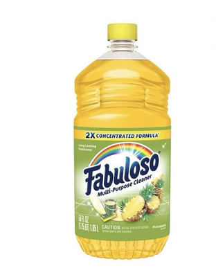 #ad Fabuloso Multi Cleaner Large Size Pineapple Scent New Product $11.99