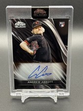 2024 Topps Chrome Black - Autographs Andrew Abbott #CBA-AA (AU, RC)